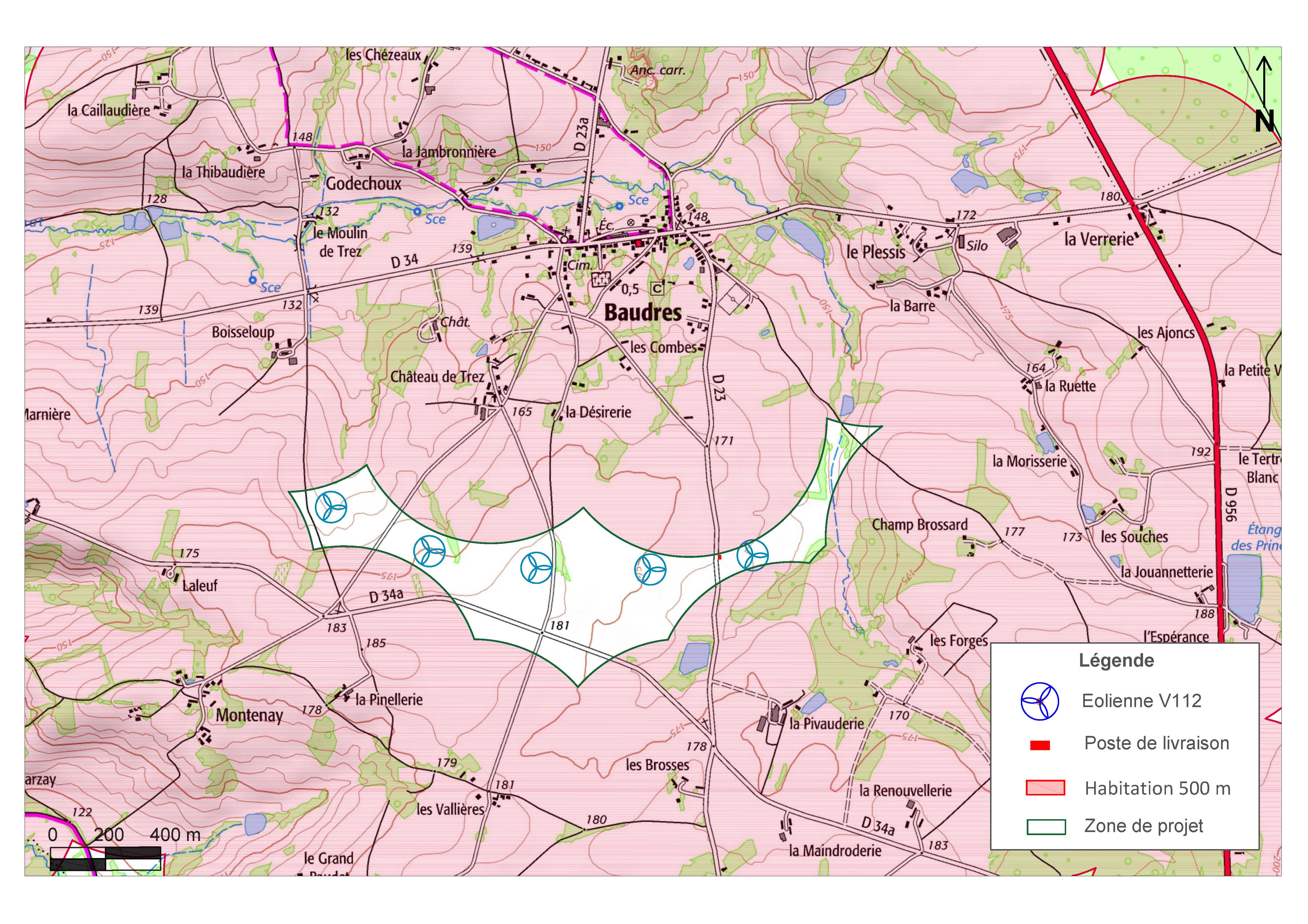 carte des contraintes